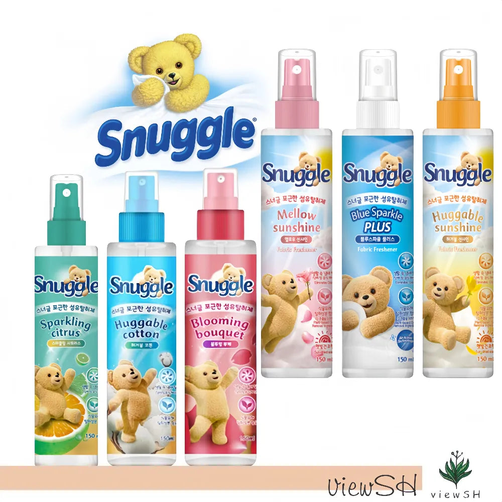 Spray textile SNUGGLE (Bleu - Parfum savon frais) 150 ml