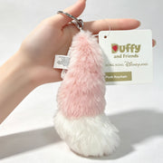 Disney LinaBell Fluffy Plush Tail Keychain