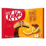 NESTLE KITKAT Mini Barre de Chocolat Saveur Orange 9 pièces