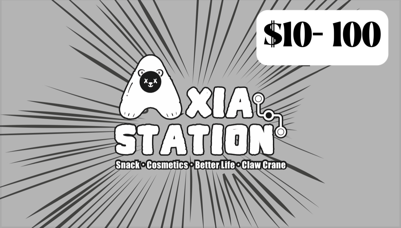AXIA STATION Gift Card （For Ottawa Store Use Only）
