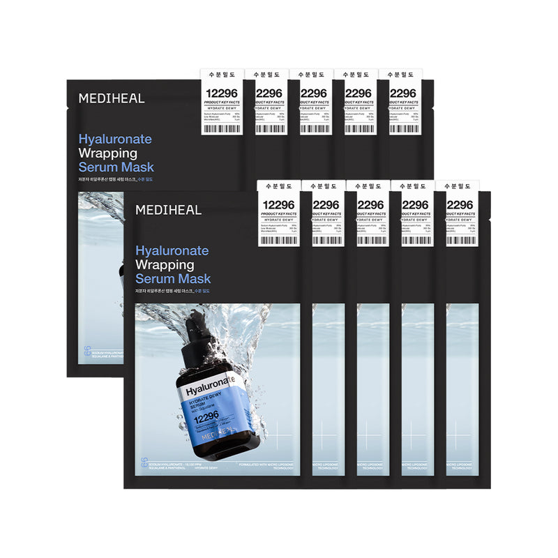 MEDIHEAL Hyaluronate Wrapping Serum Mask (1)