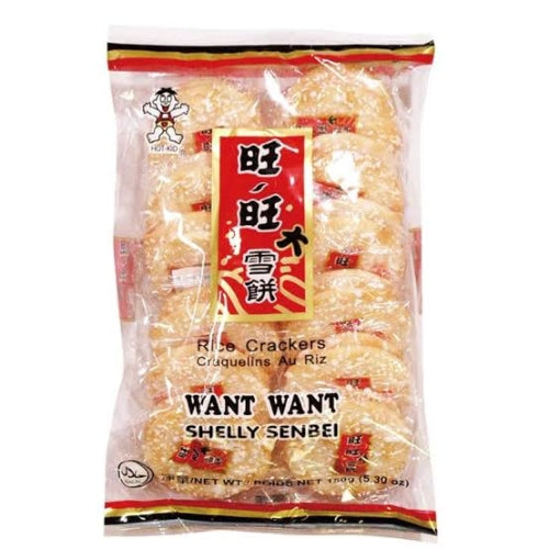 WANT WANT Shelly Senbei Rice Crackers 150g
