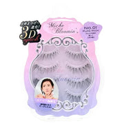 MICHE BLOOMIN False Eyelashes No. 01 Pure Rich (3D Renewal)