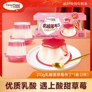 QMM Lactic Acid Bacteria Pudding (Strawberry) 210g
