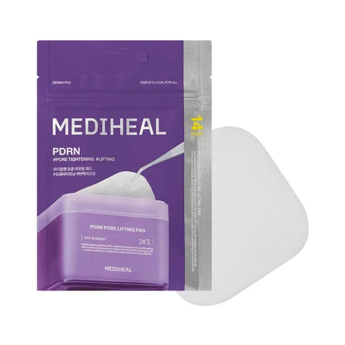 MEDIHEAL PDRN Lifting Pad Zipper Pouch 14pcs