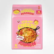 OTTOGI Stir-Fry Cheesy Ramen Cheddar & Spicy Chili Flavor 4pcs