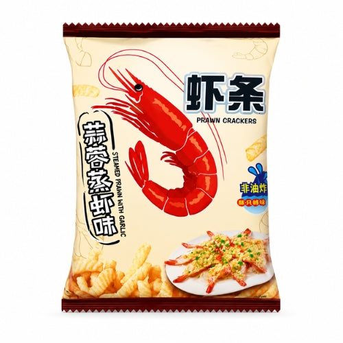 FOURSEAS Prawn Crackers Garlic Shrimp 80g