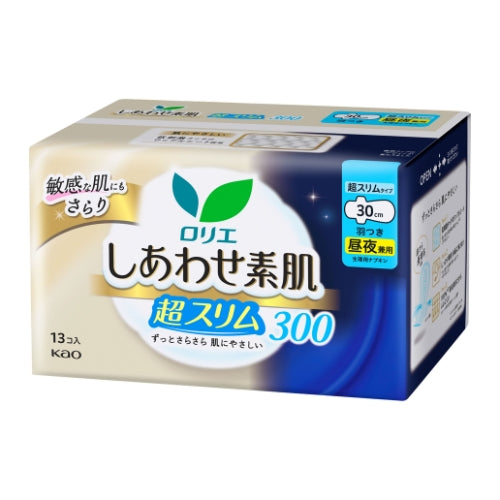 KAO LAURIER Super Slim Sanitary Pads 30cm 13pcs