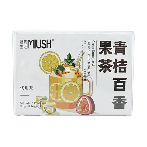 MIUSH Green Tangerine & Passion Fruit Tea 80g