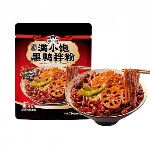 MAN XIAO BAO Black Duck Flavor Mixed Rice Noodles 294g