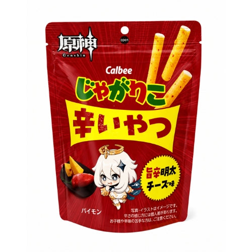 CALBEE Jaga Pokkuru saveur piment fort 38g