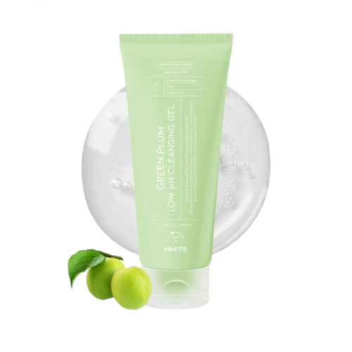 Gel Nettoyant à Faible PH OOTD Green Plum 200 ml