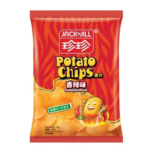 Jack'n Jill Potato Chips (Flaming Hot Flavor) 60g