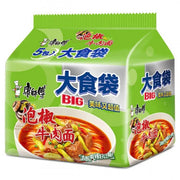KSF BIG Instant Noodle-Pickled Chili Beef (5 Bags)