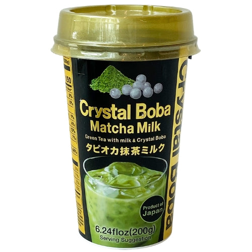 MORIYAMA Crystal Boba Matcha Milk Tea