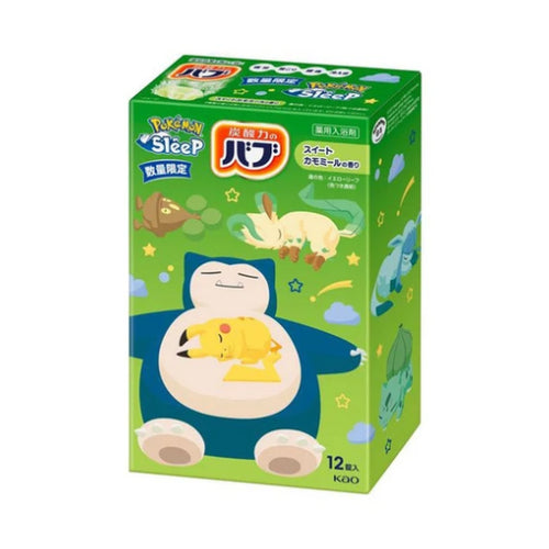 KAO BUB Pokemon Sleep Bath Salts (Chamomile)