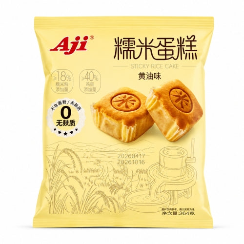 AJI Glutinous Rice Cake Butter Flavor 262g