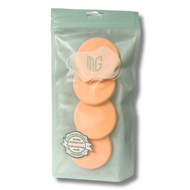 MG Round Sponge Puff 4pcs