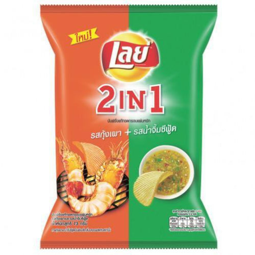 Lay's Rock Potato Chips (Grilled Seafood Flavor) 48g