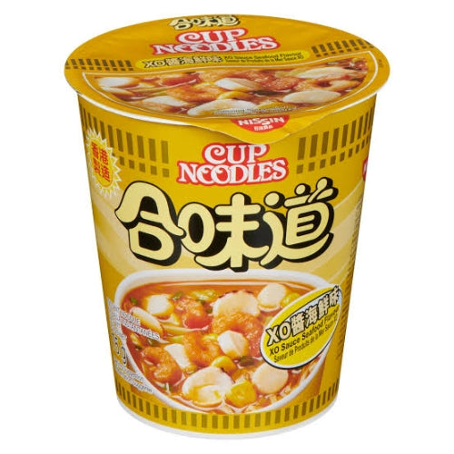 NISSIN Lightly Delicious Cup Noodles XO Sauce Seafood Flavor 77g