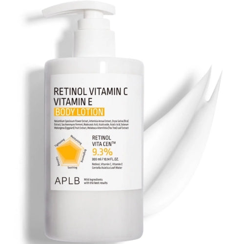 APLB Retinol Vitamin C Vitamin E Body Lotion 300ml