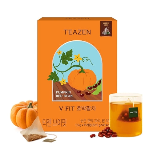 TEAZEN Pumpkin Red Bean Tea 15pcs