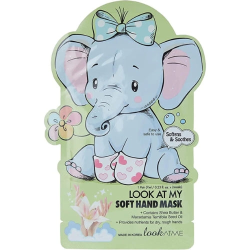 LOOK AT ME Soft Hand Mask Elephant
