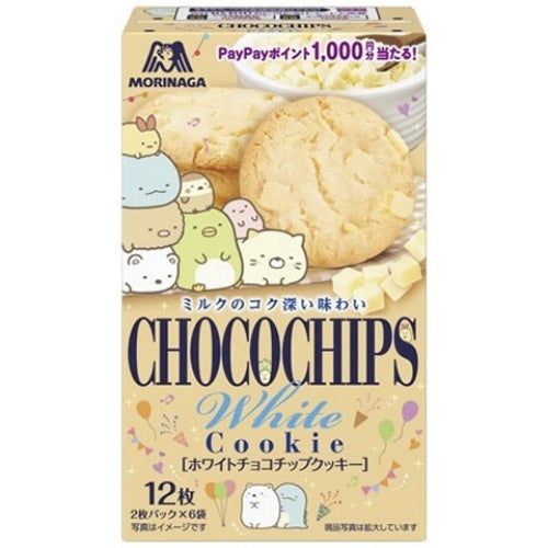 Morinaga White Chocolate Chip Cookies 12pcs