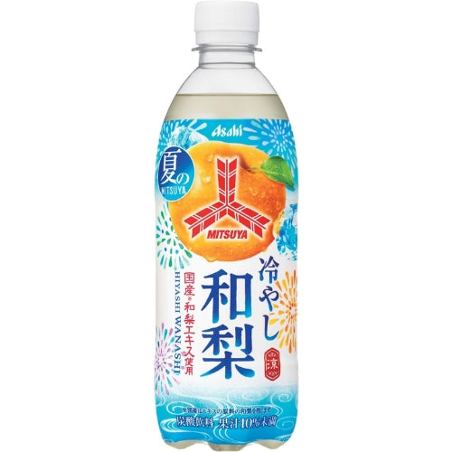 ASAHI Mitsuya Soft Drink (Japanese Pear Flavor) 500ml