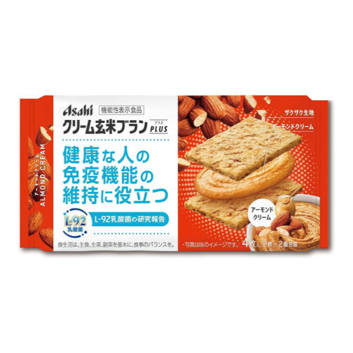 ASAHI Cream Genmai Bran Almond Cream Pieces 72g