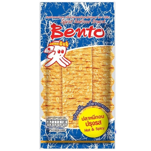 Bento Squid Seafood Snack (Hot & Spicy) 24g