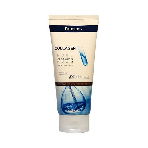FARM STAY Pure Cleansing Foam Collagen 180ml