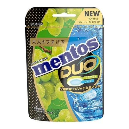 KRACIE Mentos Duo Muscat Soda 45g