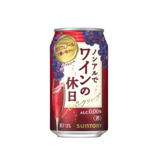 SUNTORY Non-Alcohol Sparkling Red Wine 350ml