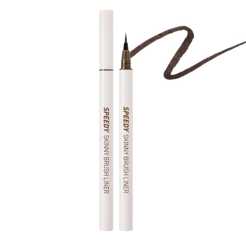 PERIPERA Speedy Skinny Brush Liner 02 Taupe Brown