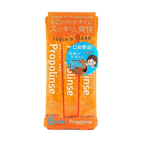 PROPOLINSE Mouthwash Stick Pouch 6pcs