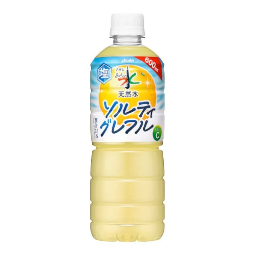 ASAHI Delicious Natural Water Salty Grapefruit 600ml
