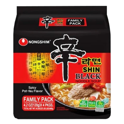 Nongshim Shin Ramen Noir 130G*4
