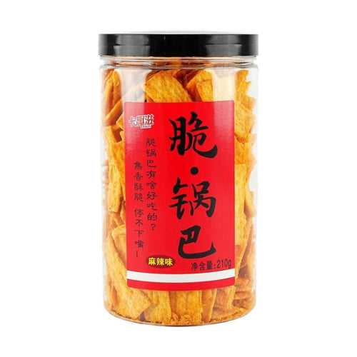 KA QU ZI Rice Cracker (Sichuan Spicy Flavor) 210g