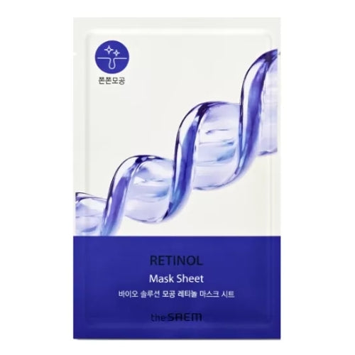THE SAEM Bio Solution Pore Tightening Retinol Mask Sheet