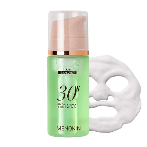 MENOKIN 30 Seconds Quick Bubble Mask Clear 95ml