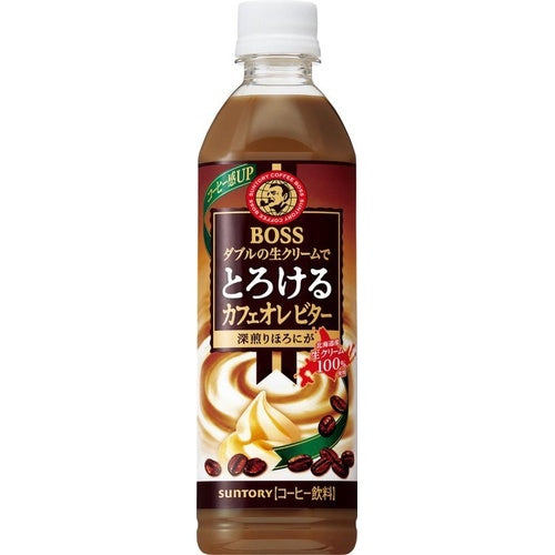 SUNTORY Boss Torokeru Cafe au Lait (Bitter Flavor) 500ml