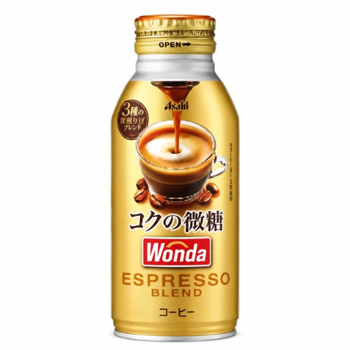 ASAHI Kiwami Wonda Coffee Less Sugar 370g