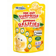 MIRTHBITES Pop Out Surprise Peeled Gummy Mango Flavor 80g