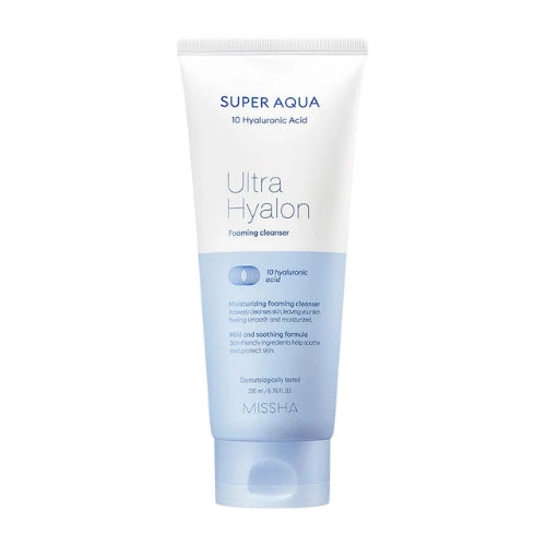 MISSHA Super Aqua Ultra Hyalron Mousse Nettoyante 200ml