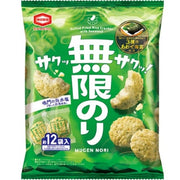 KAMEDA SEIKA Mugen Crispy Rice Cracker Seaweed Flavour 58g