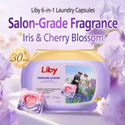 LIBAI Fragrance Laundry Detergent Pods (Iris Scent)