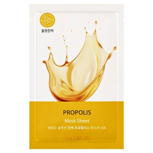 THE SAEM Bio Solution Barrier Propolis Mask Sheet