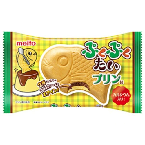 MEITO Taiyaki Pudding Chocolate Wafer 16.8g