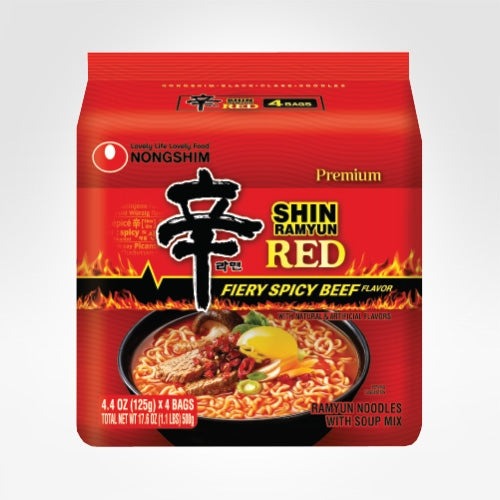 Nongshim Shin Ramen (ROUGE) 125 g x 4 sachets